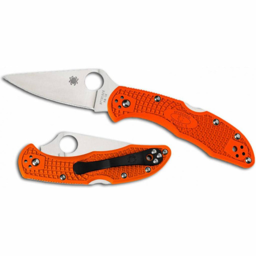 Складной нож Spyderco Delica 4 Flat Ground - 11FPOR фото 6 Складной нож Spyderco Delica 4 Flat Ground - 11FPOR фото 6