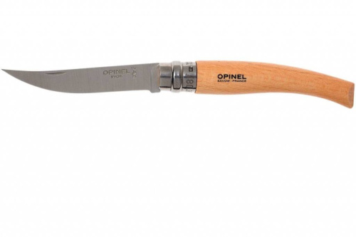 504 Opinel №8 VRI Folding Slim Beechwood фото 7