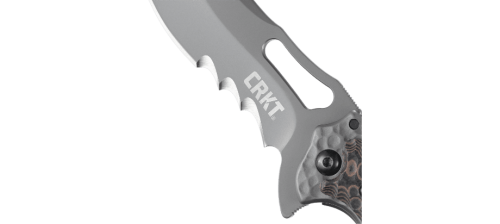 Складной нож CRKT Fossil™ Compact WITH VEFF SERRATIONS™ фото 2 Складной нож CRKT Fossil™ Compact WITH VEFF SERRATIONS™ фото 2