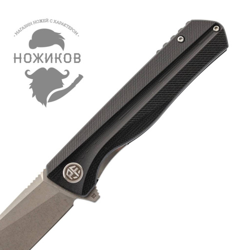 Складной нож Petrified Fish 818 Black фото 7