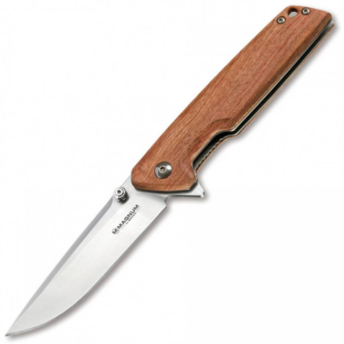 3810 Boker Magnum Straight Brother Wood - 01MB723 3810 Boker Magnum Straight Brother Wood - 01MB723