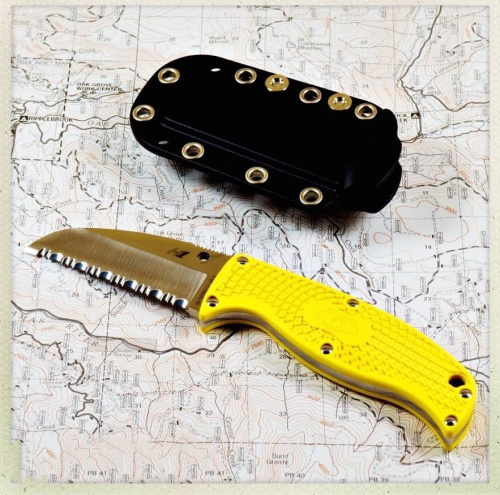 2011 Spyderco Enuff Salt FB31SYL фото 4