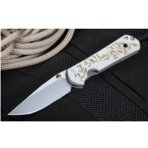 Складной нож Chris Reeve Large Sebenza 21 Unique Graphics Gold Leaf фото 2 Складной нож Chris Reeve Large Sebenza 21 Unique Graphics Gold Leaf фото 2