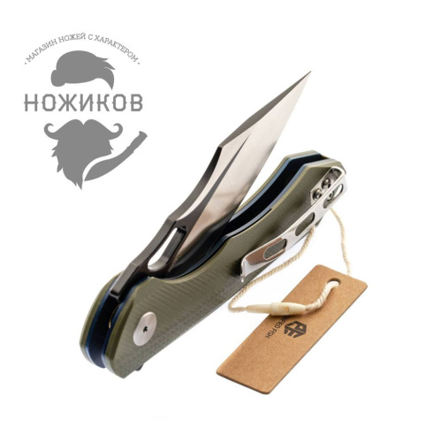 Складной нож Petrified Fish 919 Green фото 11